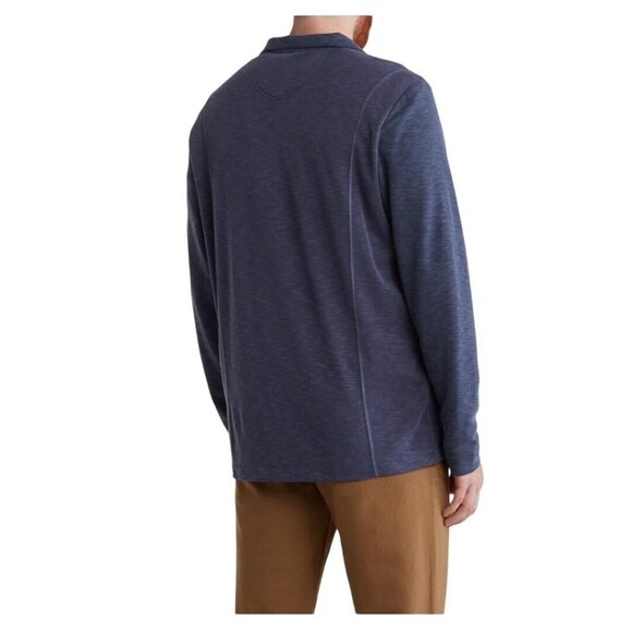 Tommy Bahama Mens Blue Via Del Mar Half Zip Long Sleeve Pullover Shirt Sz M New - Picture 5 of 6